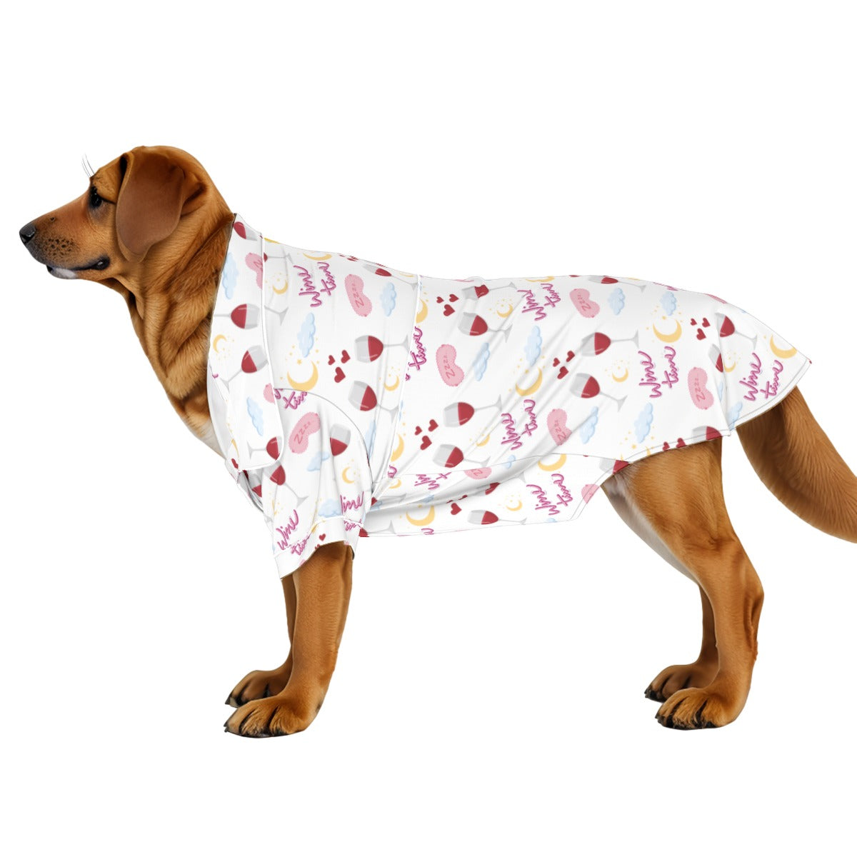 Wine Time Pup Jammies