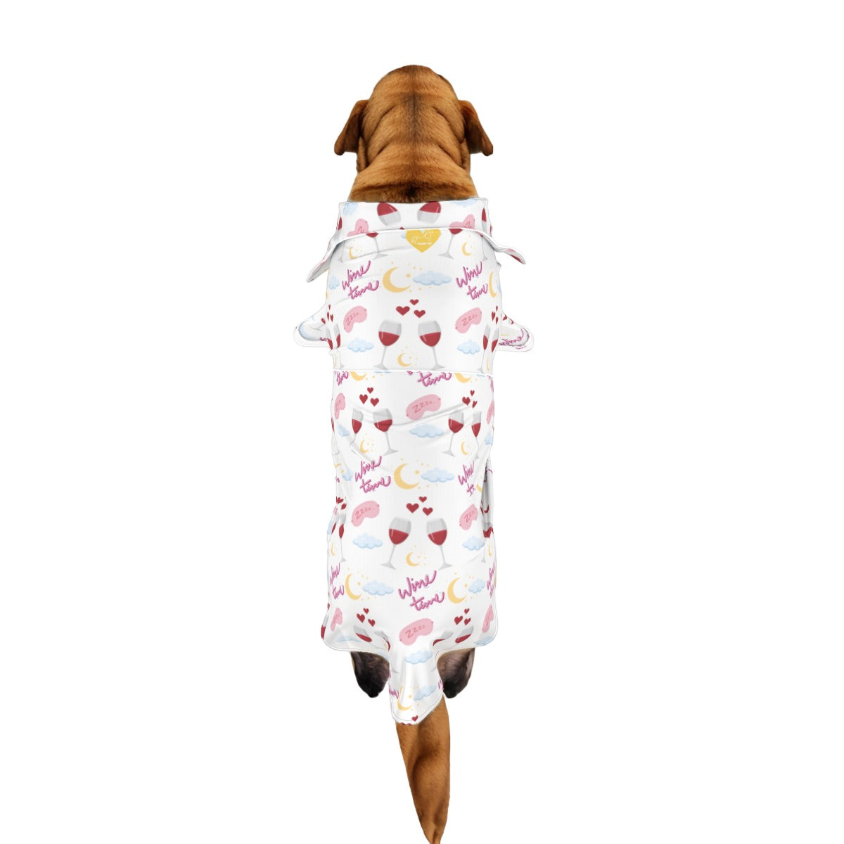 Wine Time Pup Jammies
