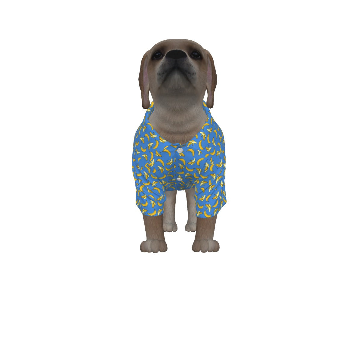 Gone Bananas Doggie Button Down Hawaiian Shirt