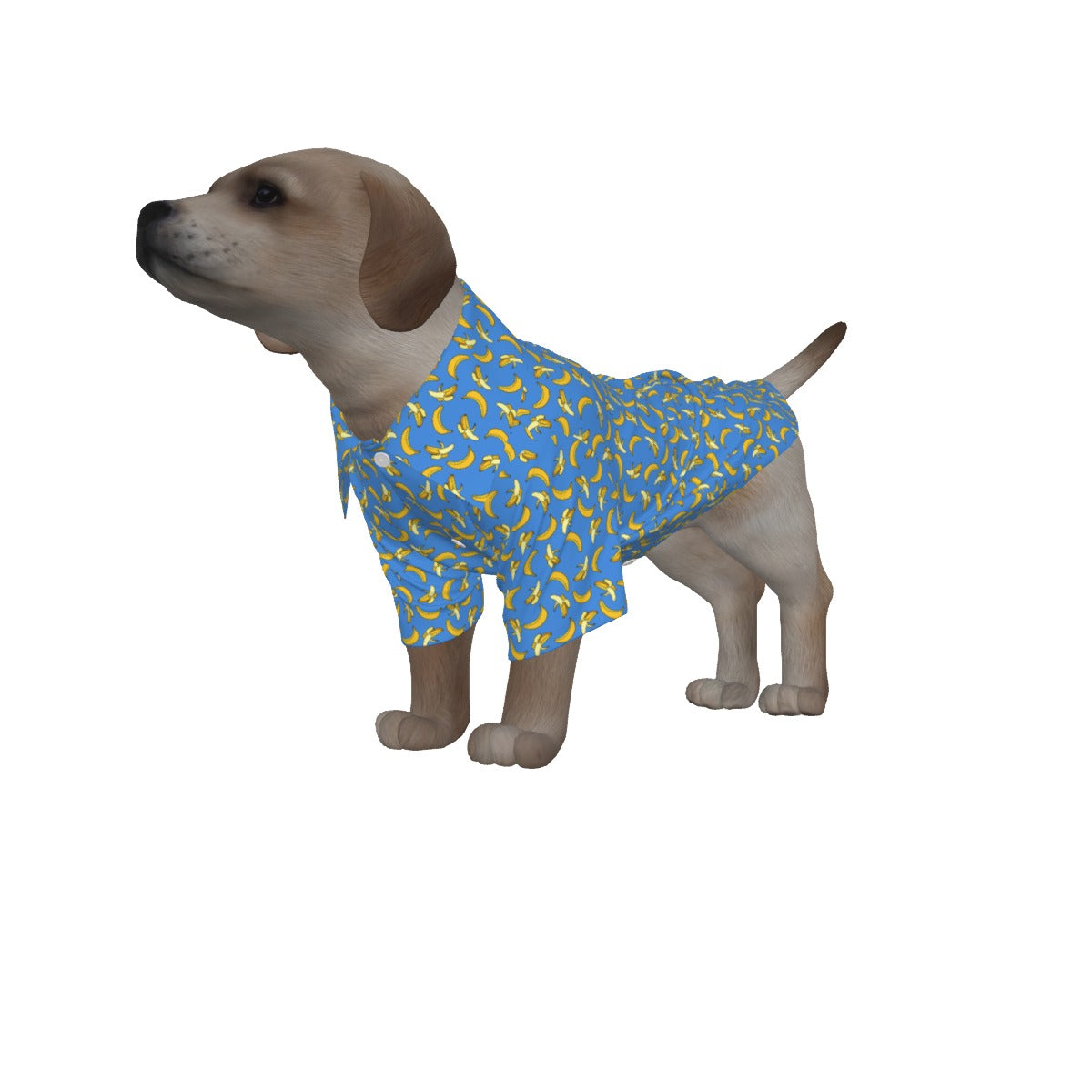 Gone Bananas Doggie Button Down Hawaiian Shirt