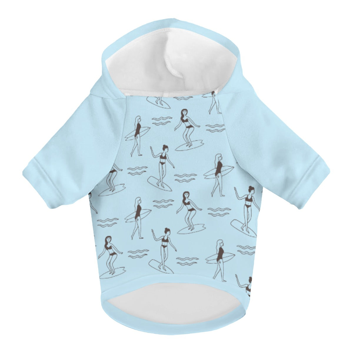 Surf's Up Doggie Hoodie